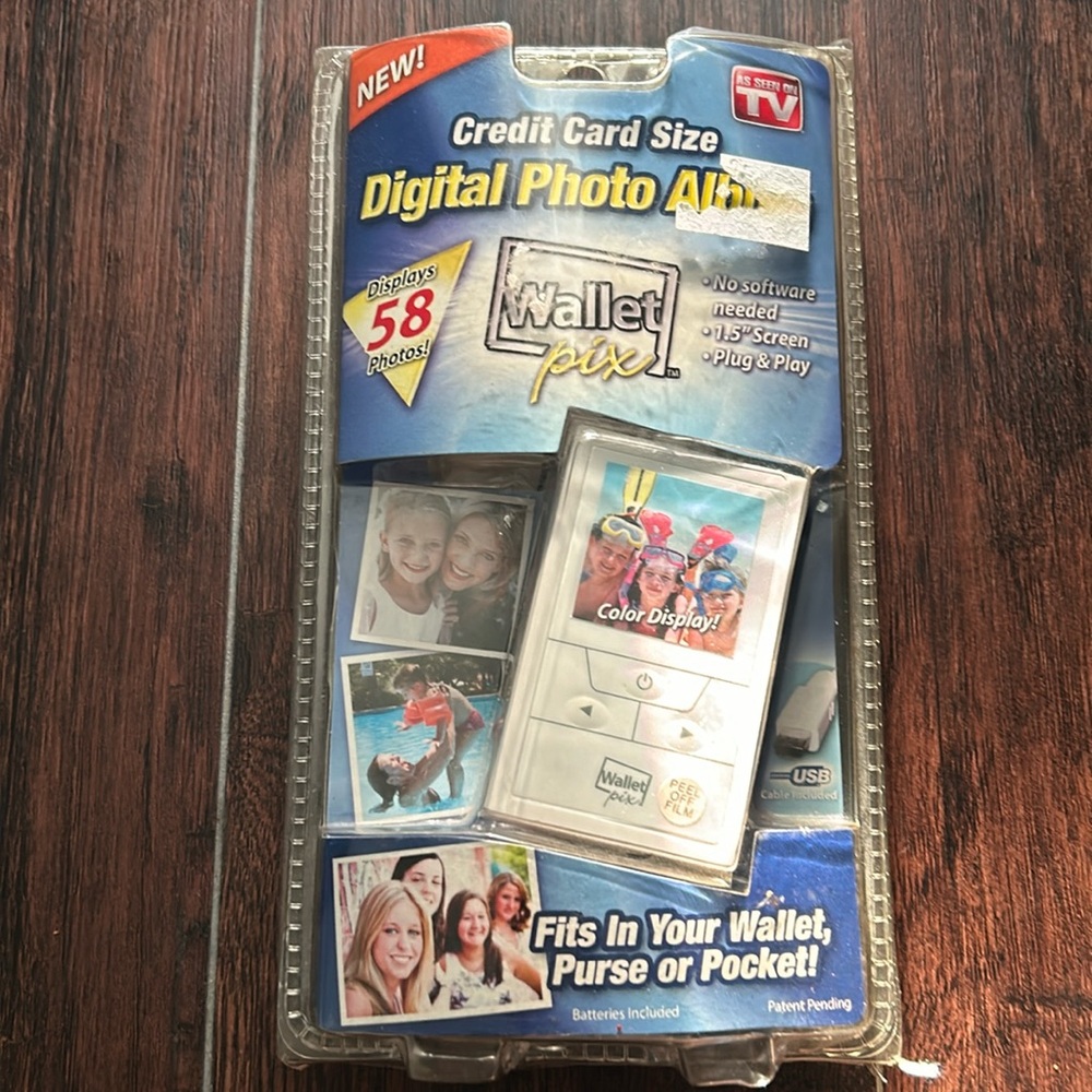 Digital photo album Wallet Pix